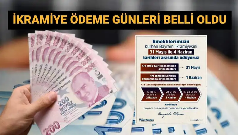 Emekli Bayram İkramiyeleri İçin Tarih Belli Oldu: Heyecanla Beklenen Ödemeler