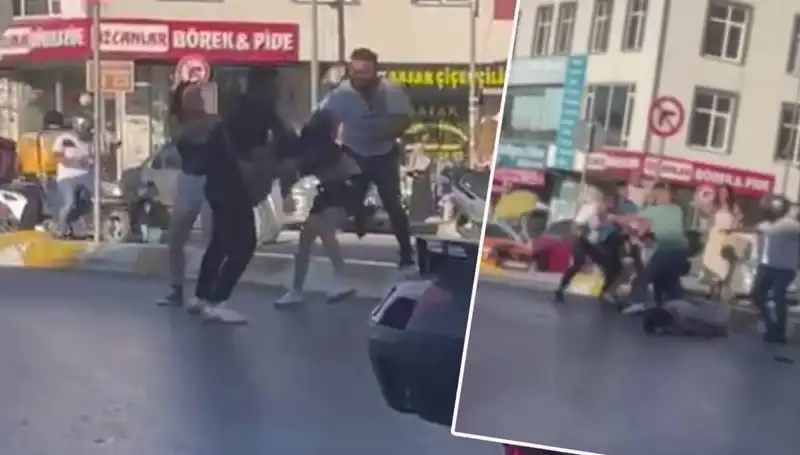 Esenyurt'ta Motosikletli Kadınlara Saldırı: Dehşet Anları Kameralara Yansıdı