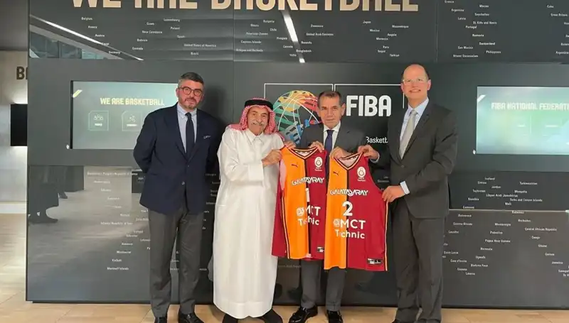 Galatasaray Basketbol Takımı’ndan FIBA’ya Tarihi Ziyaret