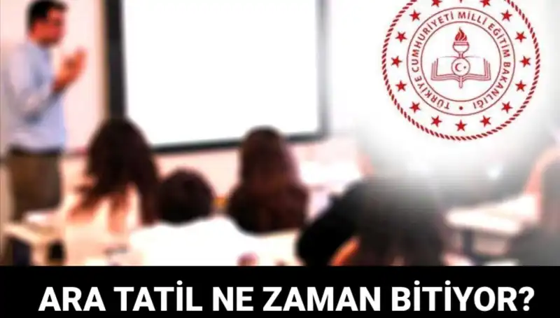 2023-2024 Eğitim Yılı Ara Tatili Ne Zaman Bitiyor?