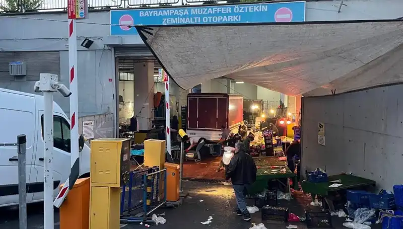 Biber Gazı Pazar Yerini Alevlendirdi: Alışveriş Yaparken Kaçış Anları!