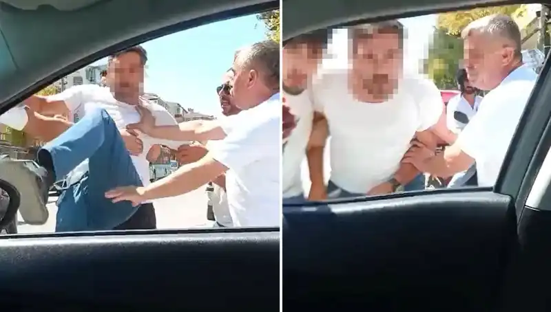 Dolmuş Şoförü, Trafikte Kaos Yaratıp Korku Saldı!