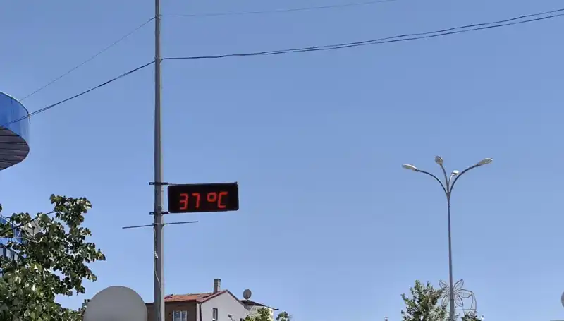 Sıcak Hava Dalgası: İlde Termometreler 38 Dereceyi Aştı
