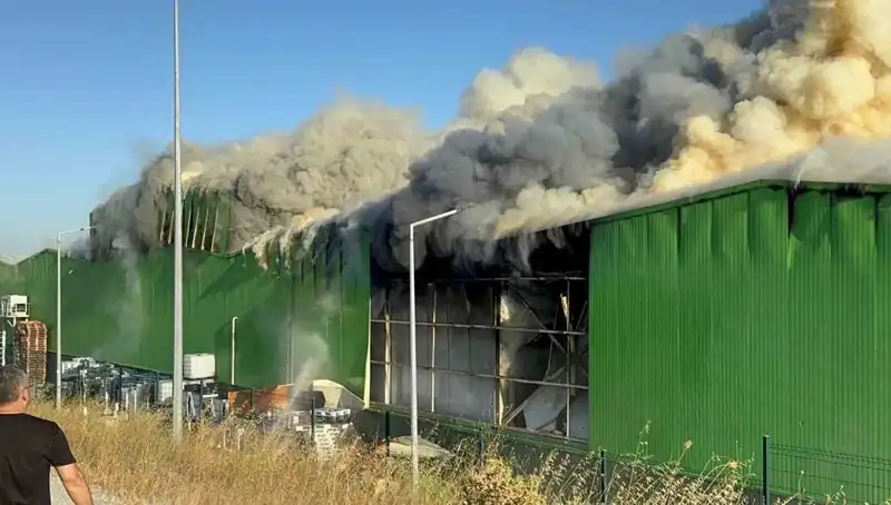 Balıkesir'deki Fabrika Yangınında İki İşçi Hayatını Kaybetti, Bir Tutuklama Süreci Başladı