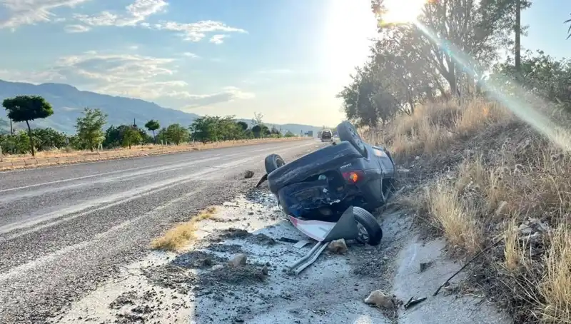 Adıyaman'da Otomobil Takla Attı: Kaza Anı ve Sonrası Yaşananlar