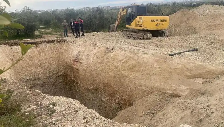 İzinsiz Kazı Yapan Çeteye Büyük Darbe: 4 Gözaltı!